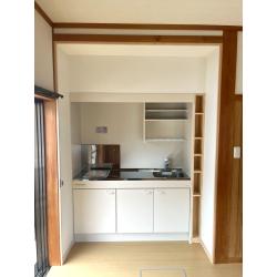 部屋にミニキッチンを設置！