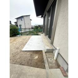 コンクリートデッキにしました