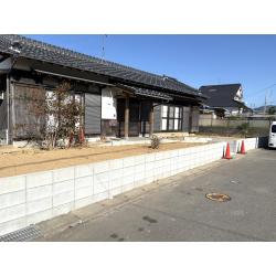 ブロック塀改修工事
