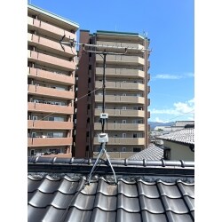 アンテナの補修工事