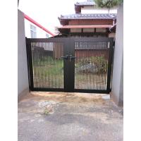 劣化不良で開かなくなった門扉をお取替え