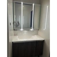 ホテルライクな洗面台