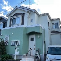 配色施工で温かみのある仕上がりに