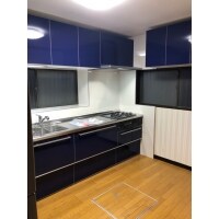 単身男性のクールなシステムキッチン