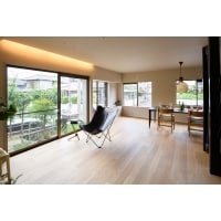 いつも外の自然を感じられる和モダンの家