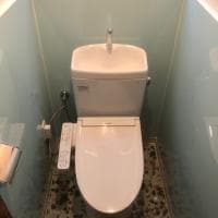 サニタリーパネルお手入れ簡単 トイレ交換工事