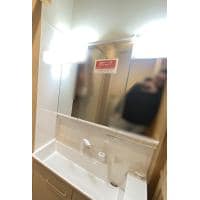 洗面所工事(洗面台、床交換、洗面所の壁交換)と物置交換工事