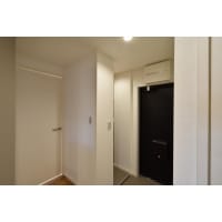 シューズインクロークのある玄関