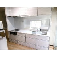 お手入れラクラク、システムキッチン