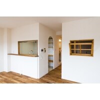 憧れのR開口と室内窓のある家