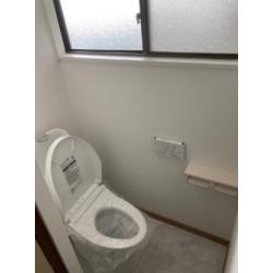 温かくて快適なトイレになりました。