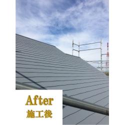 神奈川県厚木市Ｉ様邸　屋根塗装工事 及び 仮設足場設置