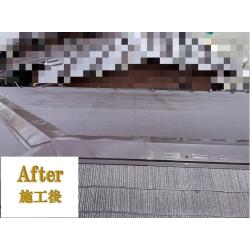 屋根塗装工事の施工事例になります。
お客様から塗装工事のご相談があり、施工しました。
色褪せ・雨染みが著しかったことが気になっていたようです。
塗装する事で防水機能が回復し美観なども向上します。