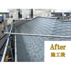 神奈川県茅ケ崎市Ｔ様邸　屋根塗装工事 及び 仮設足場設置