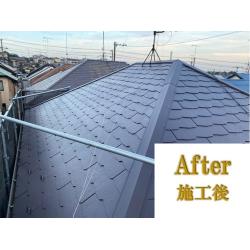 神奈川県海老名市Ｙ様邸　屋根塗装工事 及び 仮設足場設置