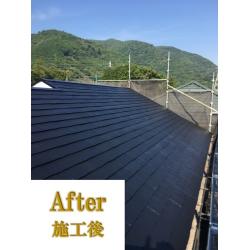 神奈川県足柄上郡山北町Ｓ様邸　屋根塗装工事 及び 仮設足場設置