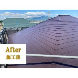 神奈川県平塚市Ｓ様邸　屋根塗装工事 及び 仮設足場設置