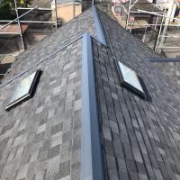 神奈川県横浜市T様邸 屋根重ね葺き工事 及び 仮設足場設置