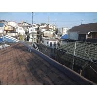 神奈川県横浜市I様邸 屋根重ね葺き工事 及び 仮設足場設置