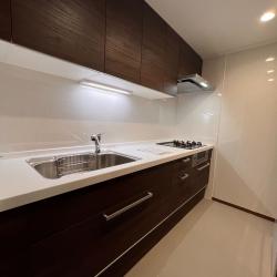 【工期：2日】キッチン：クリナップ「ラクエラ」、キッチンルームの内装・クッションフロア張替え