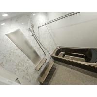 ファーストクラス浴槽とミスト付シャワーでくつろぎのバスタイム