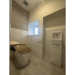 1階トイレの全面リフォームです。