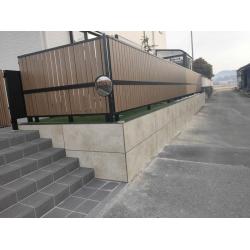 久留米市　塀改修工事