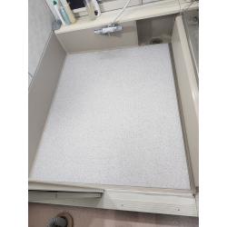 【プチリフォーム】床シート貼り、シャワーフック交換