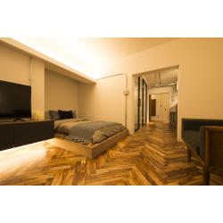 1人暮らし用のマンションをホテルのようにリノベーション。自分しかいないからこそ「こだわりを尽くす」デザインで、無骨でかっこいいワンルームになりました。