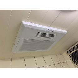 浴室の寒さを暖房機能付き換気扇取付で解決！