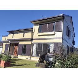 【外壁塗装】外壁：窯業系サイディング　塗料メーカー：アステックペイント　使用塗料：ラジカルシリコンGH 
【付帯塗装】
破風板・軒天・雨樋・雨戸、・幕板・戸袋・水切り
【シーリング工事】
縦目地打ち替え・冊子まわり増し打ち
【バス交換】【キッチン交換】【トイレ交換】【玄関ドア交換】