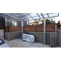 【新築】カーポート・フェンスの設置工事