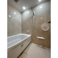 お掃除らくらく!シンプルな浴室