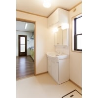 【洗面】エコで収納たっぷりな洗面化粧台にリフォーム