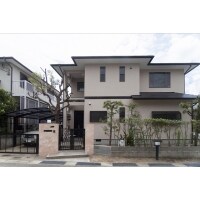 【外壁】グレイッシュピンクの外壁にリフォーム