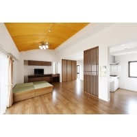 アール天井の和モダンハウス