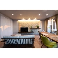 2倍の広さのLDK!大胆に間取変更リノベ