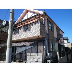 外装の模様はそのままで、綺麗に塗装リフォーム完了！