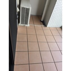 ベランダの溝もなくなり、すっきりとした印象のベランダになりました。