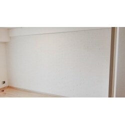 調湿建材エコカラット施工で、上品で高級感のある空間になりました。機能も優れているので、きれいな空気を保ちます。