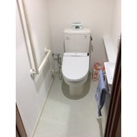 マンションのトイレを手洗い収納付に交換してすっきりした空間に