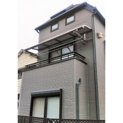 LIXIL　スピーネR型　600タイプ　本体シャイングレー　屋根パネル材クリアブルー