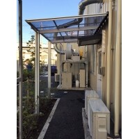 すっきりスマートなテラス屋根