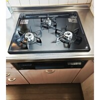 ビルトインコンロとレンジフード交換