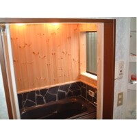 大理石の浴室で気分転換