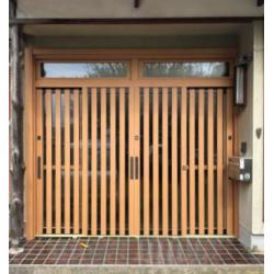 風格のある玄関になりました。