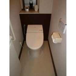 スッキリ素敵なトイレに。