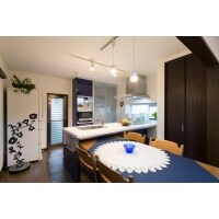 念願の対面キッチンで賢く収納