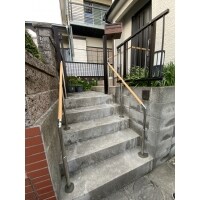 横浜市 戸建 洗面、手摺工事