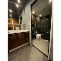 横浜市 マンション 鋳物ホーローに包まれて入浴